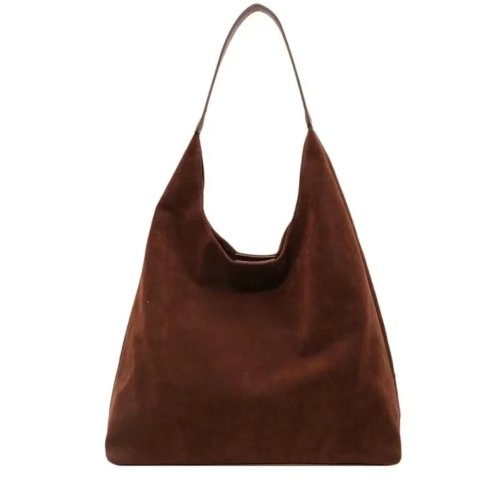 Suede Shoulder Bag - Picture 2 of 12